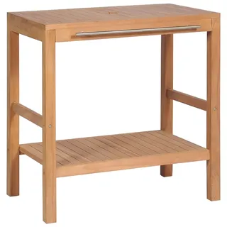 vidaXL Waschtischunterschrank 74 x 75 cm Braun
