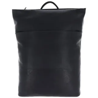 LEONHARD HEYDEN Hamburg Rucksack Leder 46 cm Laptopfach schwarz