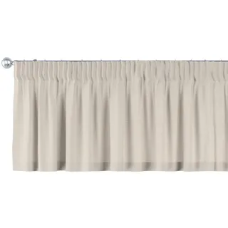 Dekoria Kurzgardine, Beige, Textil, 130x40 cm, Oeko-Tex®, Wohntextilien, Gardinen & Vorhänge, Fertiggardinen, Scheibengardinen