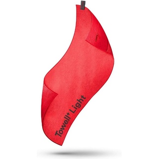 Stryve Sporthandtuch TOWELL+Light Sporthandtuch aus Microfaser,Power Red, Baumwolle rot