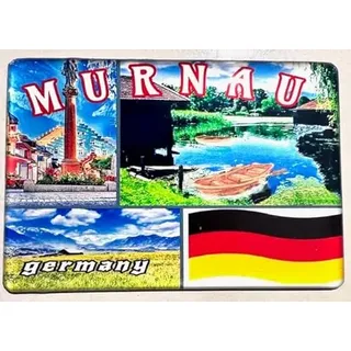 Murnau Murnau am Staffelsee Deutschland Murnau Souvenir Murnau Kühlschrankmagnet Murnau Germany Fridge Magnet