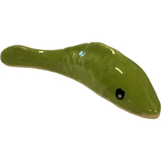albert L. Keramik-Fische - 2er set grün