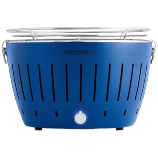 Lotusgrill G 340 Mod. 2019 - Holzkohle Tischgrill - raucharm - deep blue