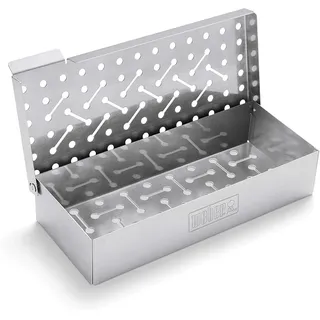 Weber Räucherbox 24,64 x 12 x 5 cm Edelstahl Silber
