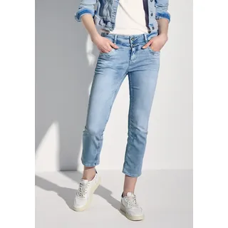 STREET ONE 7/8-Jeans »Style Jane«, im Five-Pocket Style, Gr. 28 Länge 26, ultra bleach random washed, , 91978868-28 Länge 26