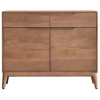 Tikamoon Sideboard 100 cm Braun