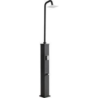 Steinbach Deluxe Supreme Solardusche schwarz 20 x 20 x 226 cm