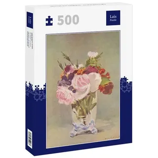 Lais Puzzle Edouard Manet - Stilleben mit Blumen 500 Teile