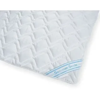 Sommerdecke Bettdecke Wildseide-Baumwolle 200x200 leicht, Füllung 60% Seide und 40% Baumwolle