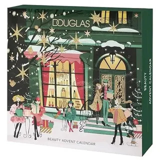 Douglas Adventskalender 2025 Grün - PFLEGE, MAKE-UP & DUFT Luxury - 250 € Warenwert - Hautpflege, Make-up & Accessoires - mit 3 exklusiven Spa- und Pflegeprodukten, Weihnachten
