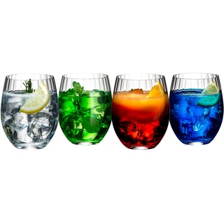 RIEDEL Mixing Tonic Gläser 4er-Set aus Glas, Fassungsvermögen ca. ml.