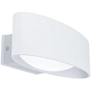 EGLO Außenleuchte Aluminium Kunststoff 27x7,5 cm 1 Stück weiß