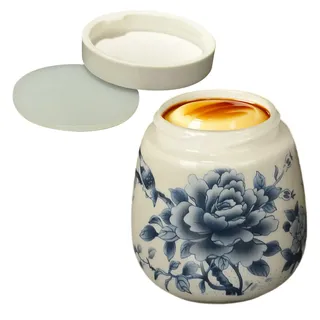 Vintage Keramik Eierbecher Mit Drehbaren Deckeln, 220 Ml Eierkocher Für Weich Gekochte Eier, Zum Kochen Von Einem Oder Zwei Eiern, Chawanmushi Becher Für Die Küche Zu Hause Hotels Restaurants
