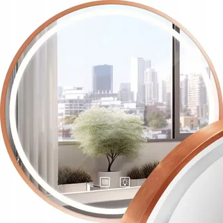 Tutumi Wandspiegel Led P11397 Mmj 80Cm Brush Copper - Kupfer