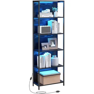 Songmics Bücherregal 30,3 x 60 x 178,6 cm