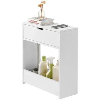 SoBuy Nischenregal Weiß