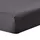 Spannbettlaken Satin-Baumwolle 180 200 anthrazit