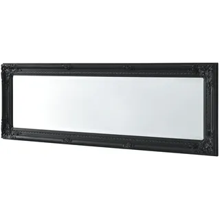[en.casa] Wandspiegel Livorno 132 x 42 cm Schwarz