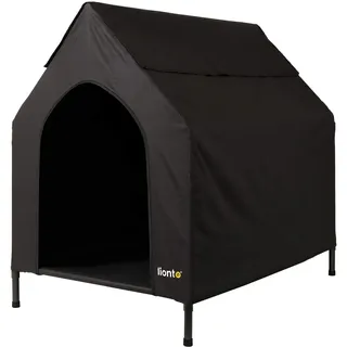 LIONTO Hundehöhle lionto 90 x 65 x 85 cm schwarz