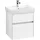 Waschbeckenunterschrank 51 x 55 cm Glossy White