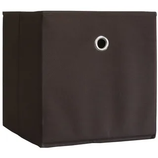 VCM Faltbox 27 x 28 x 27 cm 2-tlg. braun