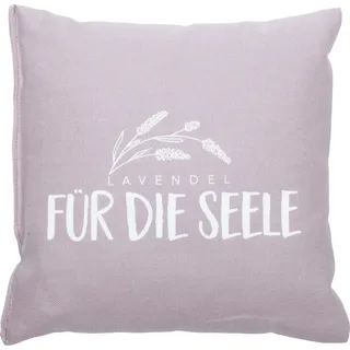 herbalind Wärmekissen Lavendelkissen "Für die Seele", Schurwolle & Lavendel Uni lila 20 cm x 20 cm