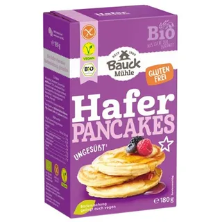 Bauck Mühle Backmischung Dessert-Mix - Hafer Pancakes ungesüßt 180g
