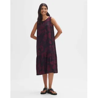 Opus Damen Kleid Wicy art gemuster, ärmellos coal blue - 40 - 40