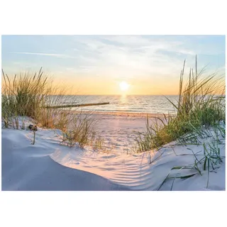 WallArena Fototapete, Strand Meer 350x250