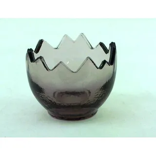 Ullmannglass Eierbecher aus Glas in Amethyst