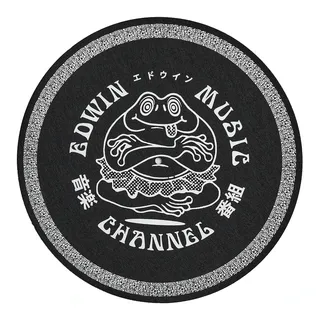 Music Channel Slipmat Unisex BLACK One Size