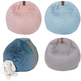 Kindersitzsack, Cord, hellblau