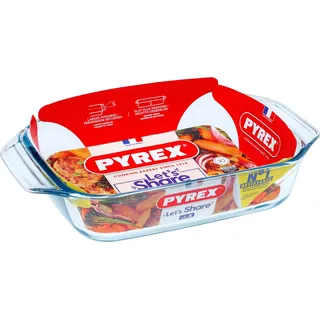 Pyrex Auflaufform 31 x 20 cm Transparent