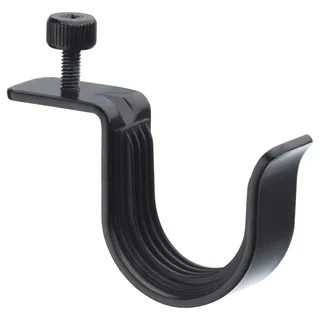 IKEA BETYDLIG Halter für Gardinenstange schwarz