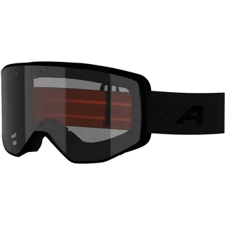 ALPINA Venet - Hochwerte Skibrille für Damen und Herren, optimale Passform, ideal für Brillenträger, Anti-Fog, effektive Luftzirkulation