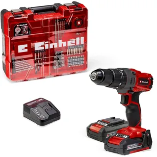 Einhell TE-CD 18/2 Li-i +64 inkl. 2 x 2 Ah + Zubehör + Koffer