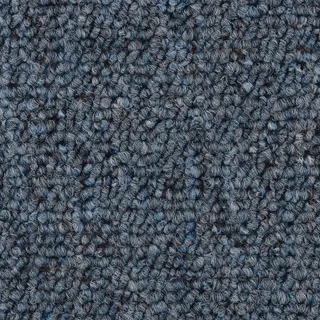 BODENMEISTER Teppichboden "Schlingenteppich Riga" Teppiche Wohnzimmer, Schlafzimmer, Kinderzimmer, Breite 400500 cm Gr. B/L: 500 cm x 900 cm, 6 mm, 1 St., blau (blau grau) Teppichboden