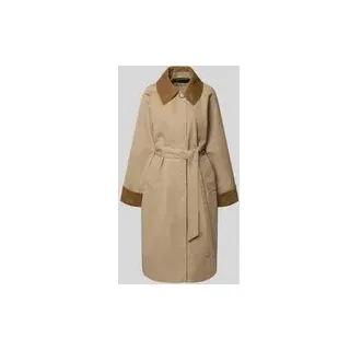 BARBOUR Regular Fit Funktionsmantel aus Baumwoll-Mix Modell 'REAGAN', Beige, 36