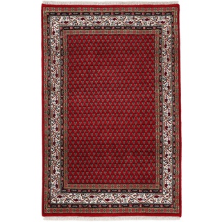 Orientteppich WOVEN ARTS "Orientteppich Mir" Teppiche Gr. B/L: 90 cm x 160 cm, 15 mm, 1 St., rot Orientalische Muster