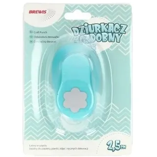 Dekorativer Locher Blume 2,5 cm Farbmix