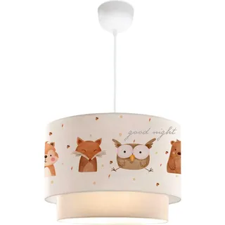 lux.pro Lurgan 0-flg. 70 cm rund Weiß