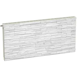Magnet Heizkörperverkleidung Heizkörperabdeckung Weiss Ziegel 120x60 cm Heizung Abdeckung Verkleidung Magnetische Abdeckmatte Kühlschrank aus Einem Flexiblen Magneten Digitaler Aufdruck