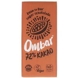 Ombar Schokolade 72% Kakao bio