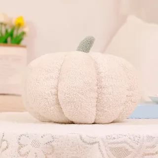 Kürbis Kissen, Pumpkin Pillow, Halloween Kürbis Dekokissen Kissen, Weiche Plüschkissen Herbst Pumpkin Pillow Deko, 3D Plüsch Kürbiskissen Kissens für Home Halloween Decoration