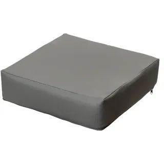 Bronze Brilliant/Therapiekissen Orthopädische-Stuhlerhöhung/Kunstleder/Bodenkissen/Stuhlkissen (Grau)