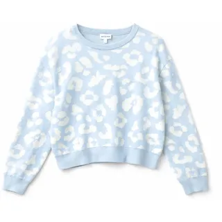 Mazine Damen Leo Jacquard Knit Pullover (Größe M, weiss)
