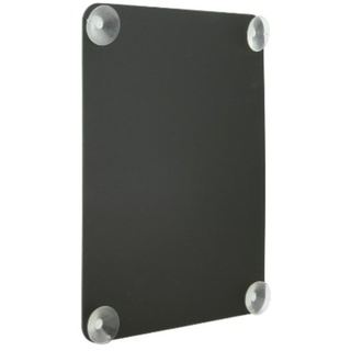 Securit Fenster Kreidetafel mit doppelseitig Schreiben Oberfläche, 27 x 36 cm, schwarz (pfw-27–36-bl)