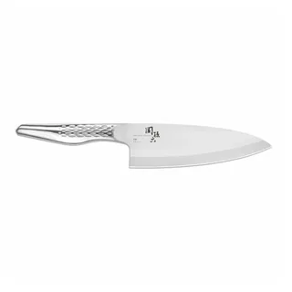 KAI Seki Magoroku Shoso Hackmesser 18 cm Silber/Weiß
