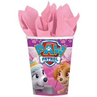 Nickelodeon Paw Patrol Pappbecher Partybecher Skye Everest Amscan