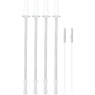Mgichoom Trinkflasche Strohhalm,Verstellbare Strohhalme für Wasserflaschen | Ersatz-Strohhalm für halbe Gallonen Wasserflaschen, extra Lange Strohhalme für 128 oz, 64 oz, 1/halbe Gallone